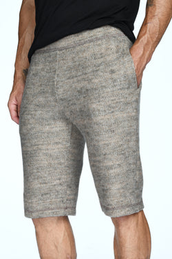 Men's Soft Knit Melange Shorts