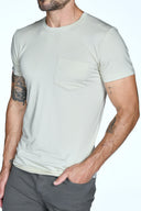 Men's Madison Modal V-Pocket Crew With Shoulder Seam - view 9