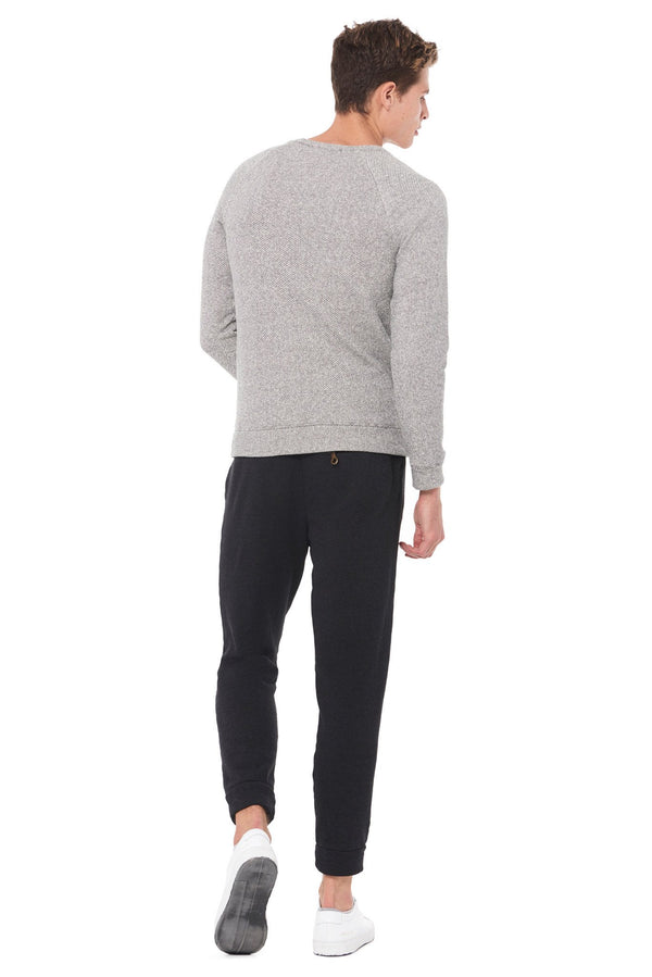 Men's Back Zip French Terry Sweatpant