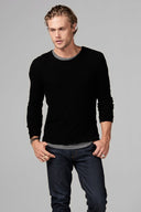 Men's Waffle Thermal Pullover Sweater - view 2