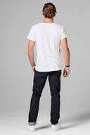 Men's Linen Blend Cross V-Neck Tee - view 16