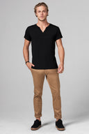 Men's Modal Cross V-Neck Tee - view 7