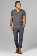 Men's Modal Cross V-Neck Tee - view 19
