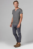 Men's Modal Cross V-Neck Tee - view 17