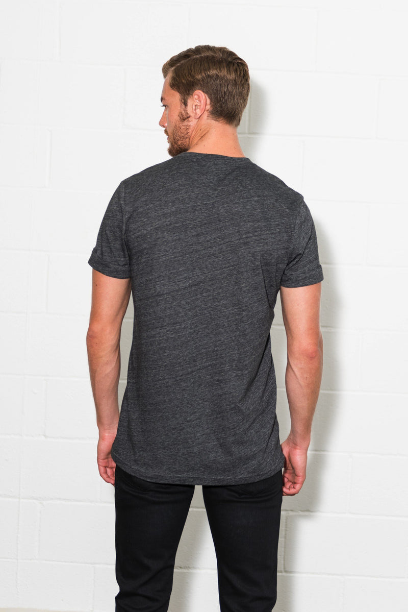 Men's Tri-Blend Tab Sleeve Tee