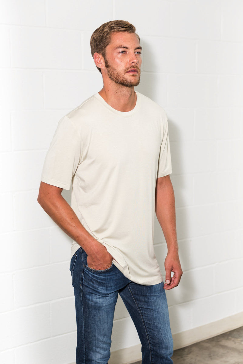 Men's Modal Oversized Crew Tee