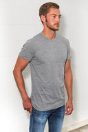 Men's Tri-Blend Tab Sleeve Tee - view 3