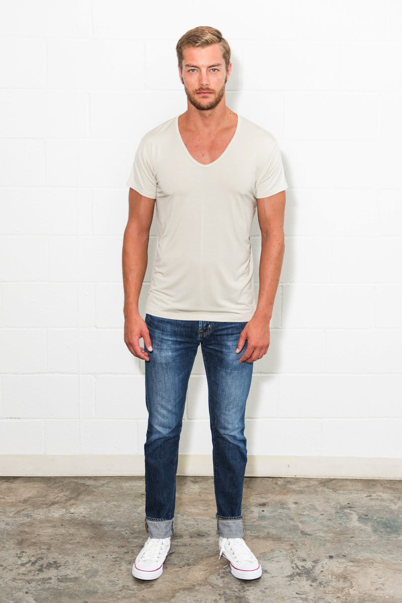 Men's Modal V-Neck Tee