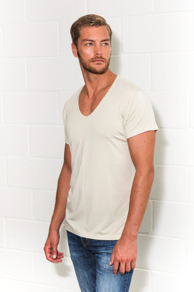 Men's Modal V-Neck Tee