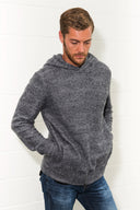 Men's Soft Knit Melange Pullover Hoodie — Mika Jaymes