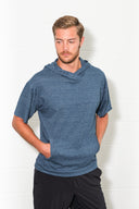 Men's Jersey Tee Kangaroo Pocket Hoodie - view 8