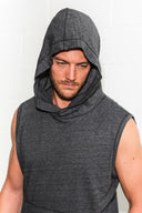 Men's Sleeveless Tri-Blend Hoodie - view 20