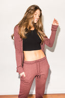 Women's French Terry Straight Leg Sweatpant - view 7