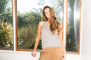 Women's Novelty Texture Tank - Melange - view 4