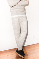 Men's Melange Knit Cinched Bottom Pant - view 4