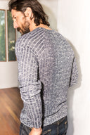 Men's Light Melange Pullover Sweater - view 3