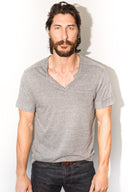 Men's Jersey Raw Neck Curved Pocket Tee - view 3