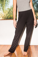 Women's Modal Lounge Pant - Black - view 3