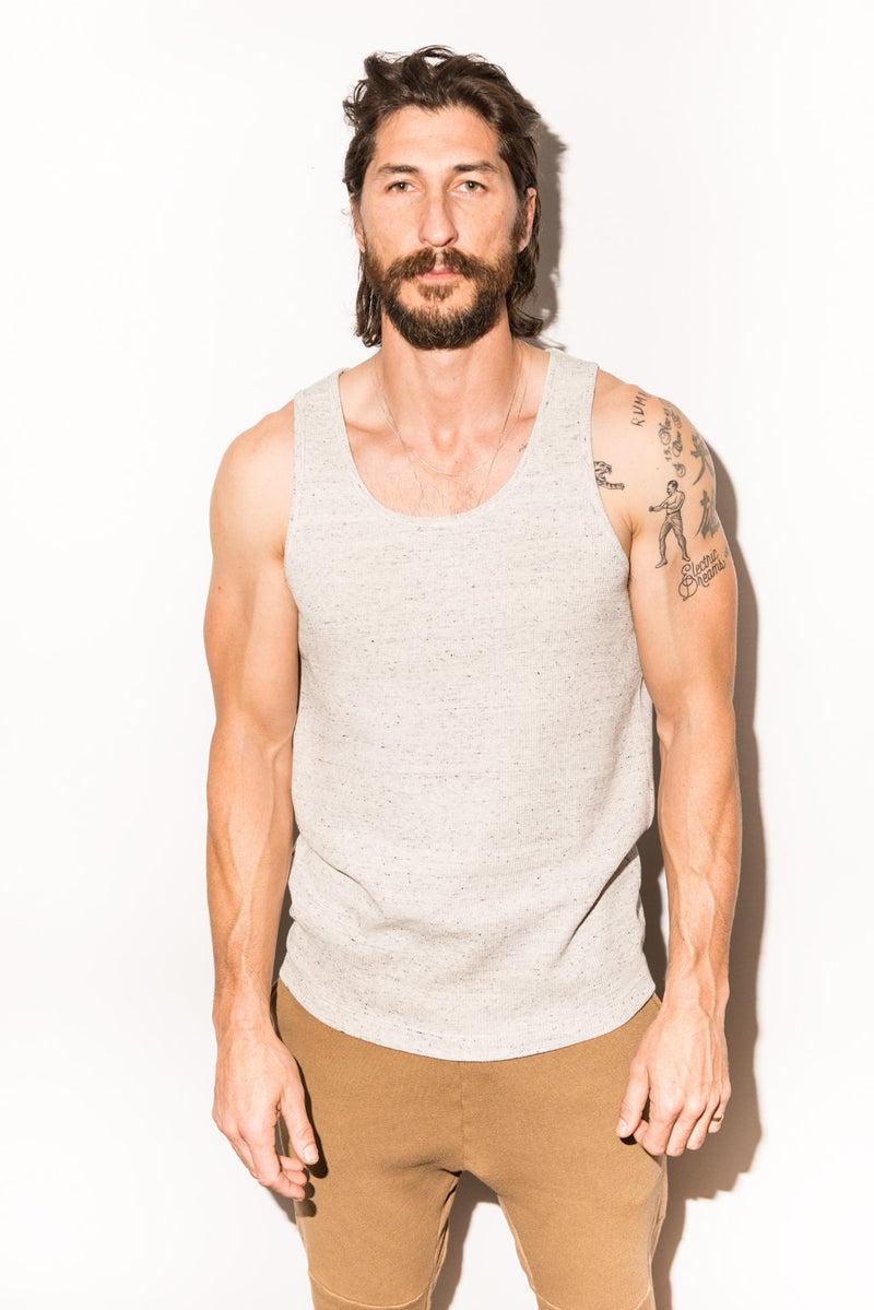 Men's Novelty Texture Tank