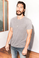 Men's Jersey Crew Neck Curved Pocket Tee - view 5