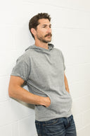 Men's Jersey Tee Kangaroo Pocket Hoodie - view 10