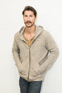 Men's Soft Knit Melange Zip Front Hoodie - view 15