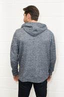Men's Soft Knit Melange Zip Front Hoodie - view 19