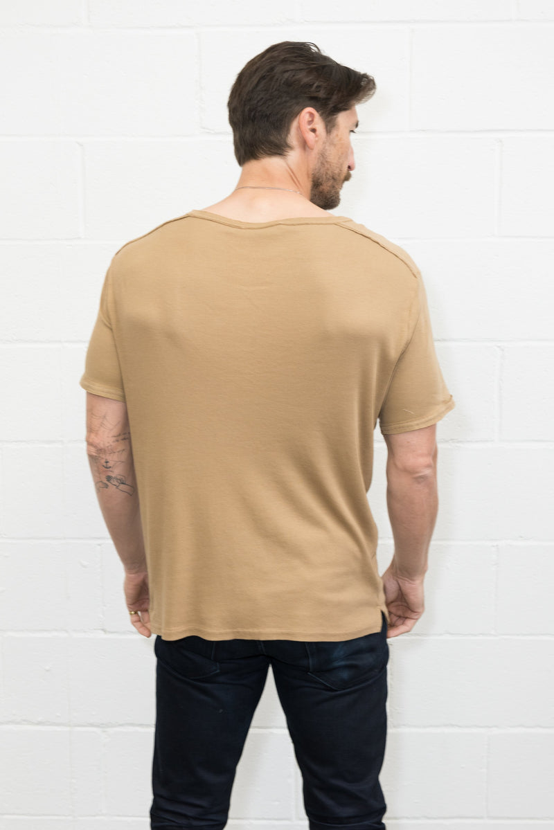 Men's Henley Short Sleeve