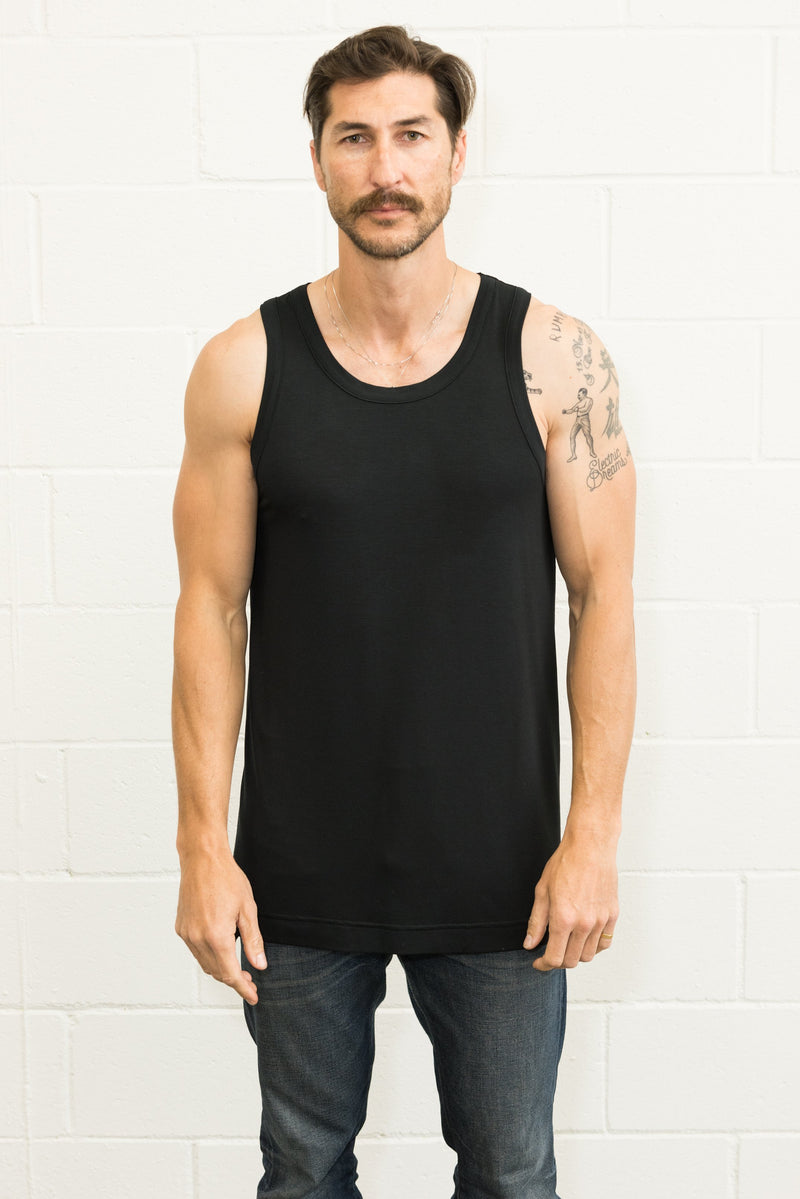 Men's Modal Hi-Lo Tank