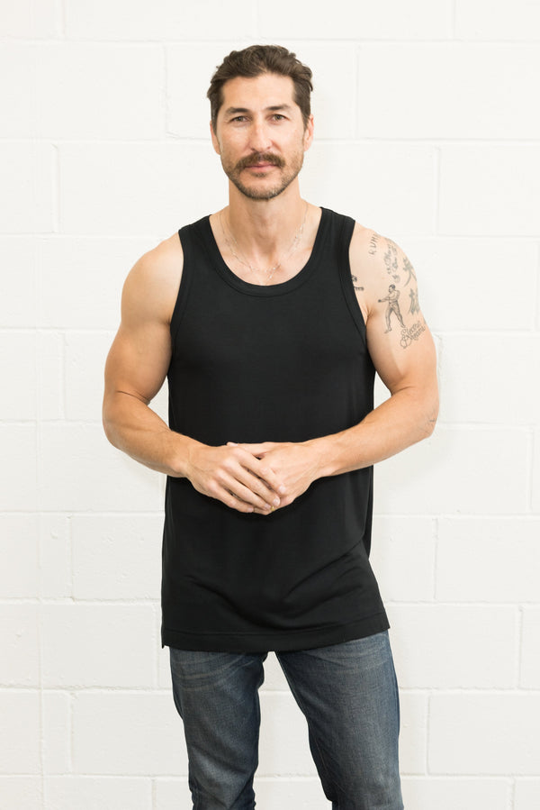 Men's Modal Hi-Lo Tank