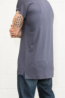 Men's Modal Hi-Lo Crew Neck Tee - view 13