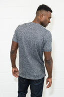 Men's Soft Knit Melange Short Sleeve Crew Tee - view 16