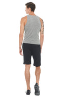 Men's French Terry Cut Off Short With Adjustable Draw Chord - view 16