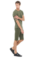 Men's French Terry Cut Off Short With Adjustable Draw Chord - view 9