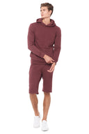 Men's French Terry Cut Off Short With Adjustable Draw Chord - view 10