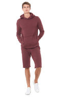 Men's French Terry Cut Off Short With Adjustable Draw Chord - view 5