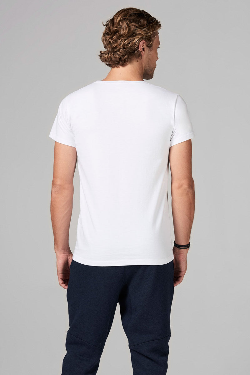 Men's Heavy Cotton Crew Neck Tee