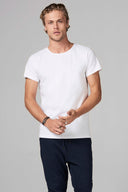 Men's Heavy Cotton Crew Neck Tee - view 2