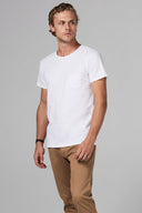 Men's Heavy Cotton Pocket Sailor Crew Neck Tee - view 2
