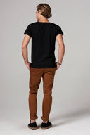 Men's Heavy Cotton Wide Neck Tee - view 8