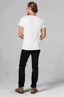 Men's Heavy Cotton Wide Neck Tee - view 7