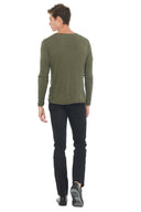 Men's Long Sleeve Henley - view 19