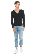 Men's Long Sleeve Henley - view 17