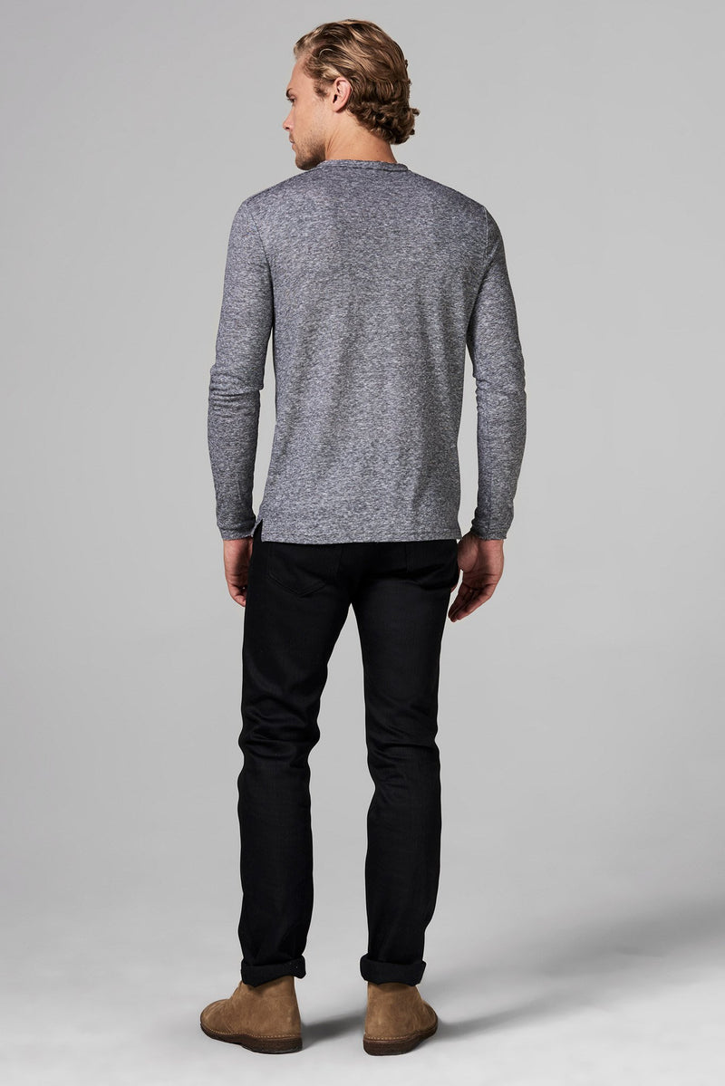 Men's Long Sleeve Henley