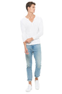 Men's Long Sleeve Henley - view 10