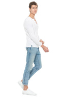 Men's Long Sleeve Henley - view 18