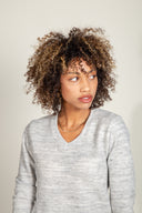 Danielle Soft Knit V-Neck Sweater - view 3
