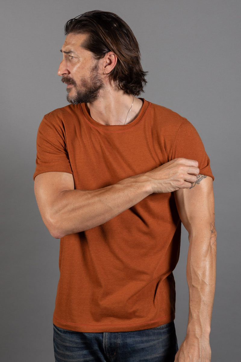 Men's Brolin Raw Neck Crew Tee