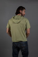 Men's Jersey Tee Kangaroo Pocket Hoodie - view 29