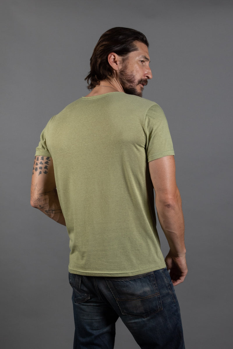 Men's Jersey Crew Neck Pocket Sailor Tee